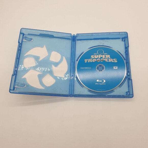 Super Troopers Blu Ray Disc 2018 Broken Lizard Brian Cox Family Movie Night - Picture 3 of 4